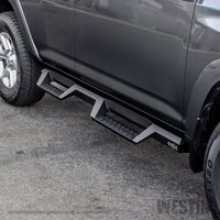 Westin/HDX 10-17 Toyota 4Runner Trail Edition Drop Nerf Step Bars - Textured Black - Mammoth Racing -