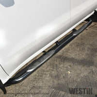 Westin 2019 Chevrolet Silverado/Sierra 1500 Crew Cab E-Series 3 Nerf Step Bars - Black - Mammoth Racing -