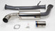 HKS RX8 75mm Single TI-tip Hi Power Cat-back Exhaust - Mammoth Racing -