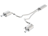 Borla Touring Cat Back 15-17 Ford Mustang 3.7L V6 MT/AT 2.25in Pipe 4in Single Round Rolled Tips - My Store