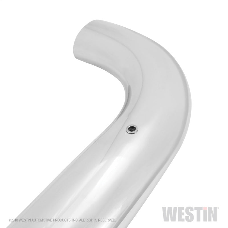 Westin 19-20 Dodge Ram 1500 Crew Cab (Except Classic) 4 Oval Nerf Step Bars - Stainless Steel - Mammoth Racing -