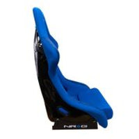 NRG FRP Bucket Seat (Blue Cloth) - Large - My Store