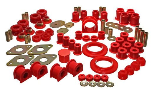 Energy Suspension 95-6/00 Toyota 4WD Pickup (Except T-100 & Tundra)  Red Hyper-Flex Master Bushing S - My Store