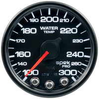 Autometer Spek-Pro - Nascar 2-1/16in Water Temp 100-300f Bcb Ecu - My Store