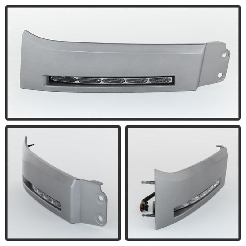 Spyder Toyota Tundra 07-13 Daytime LED Running Lights wo/switch Silver FL-DRL-TTU07-SIL - Mammoth Racing -
