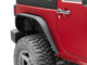 Officially Licensed Jeep 07-18 Jeep Wrangler JK Slim Fender Flares w/ Jeep Logo- Rear - Mammoth Racing -