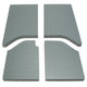 DEI 11-18 Jeep Wrangler JK 2-Door Headliner 4-pc - Gray - Mammoth Racing -