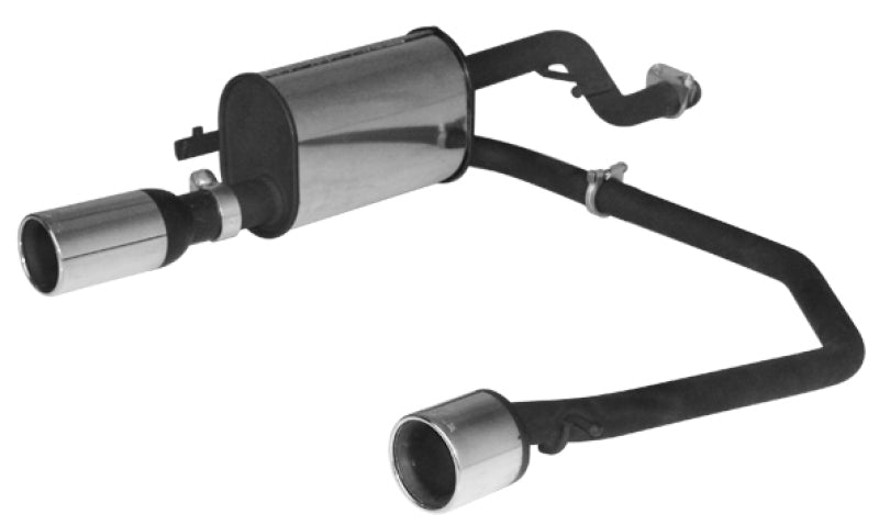 Remus Opel Corsa D With Original Sport Rear Skirt 2006 1.0L Axle Back - Mammoth Racing -