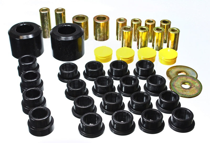 Energy Suspension 10 Chevy Camaro Black Rear End Control Arm Bushing Set - Mammoth Racing -