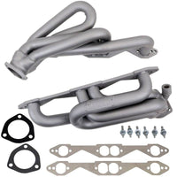 BBK 96-98 GM Truck SUV 5.0 5.7 Shorty Tuned Length Exhaust Headers - 1-5/8 Titanium Ceramic - Mammoth Racing -