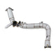 Catless High Flow 304 Stainless Exhaust Downpipe for Audi A5 2.0T