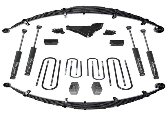 Superlift 00-04 Ford F-250/F-350 SuperDuty 4WD 4in Lift Kit w/ Superlift Shocks - Mammoth Racing -