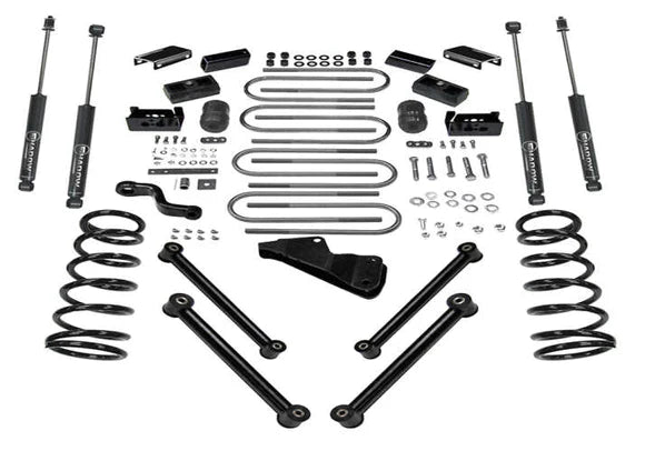 Superlift 10-13 Dodge Ram 2500/10-12 3500 4WD 4in Lift Kit w/ Superlift Shocks - Mammoth Racing -