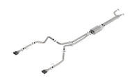 Borla 2019 Chevrolet Silverado 1500 6.2 w/ 147in WB 2.75in S-Type Catback Exhaust -Black Chrome Tips - Mammoth Racing -
