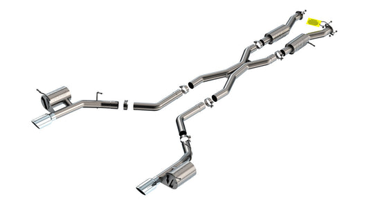 Borla 2021+ Dodge Durango SRT Hellcat 6.2L V8 AWD ATAK Cat-Back Exhaust System - T-304SS - Mammoth Racing -