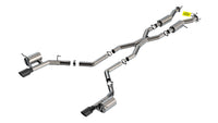 Borla 2021+ Dodge Durango SRT Hellcat 6.2L V8 AWD S-Type Cat-Back Exhaust System - Black Chrome Tips - Mammoth Racing -