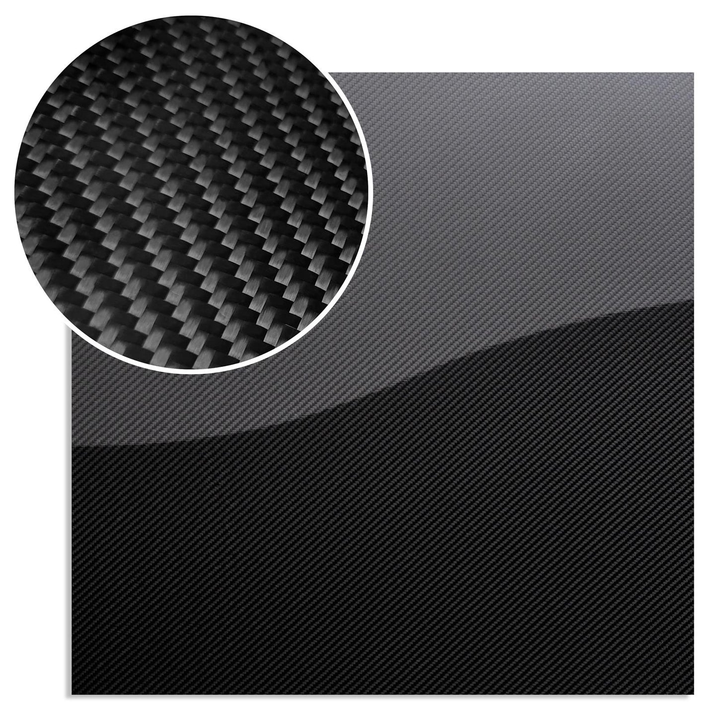 Borla Carbon Fiber Flat Panel 48x24x0.060 - Gloss Finish Carbon Fiber Laminate - Mammoth Racing -