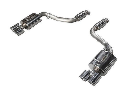 AWE Tuning Panamera 2/4 Touring Edition Exhaust (2014+) - w/Chrome Silver Tips - Mammoth Racing -