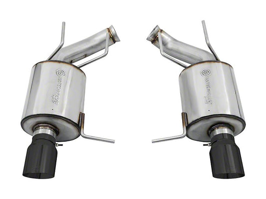 AWE Tuning S197 Mustang GT Axle-back Exhaust - Touring Edition (Diamond Black Tips) - Mammoth Racing -