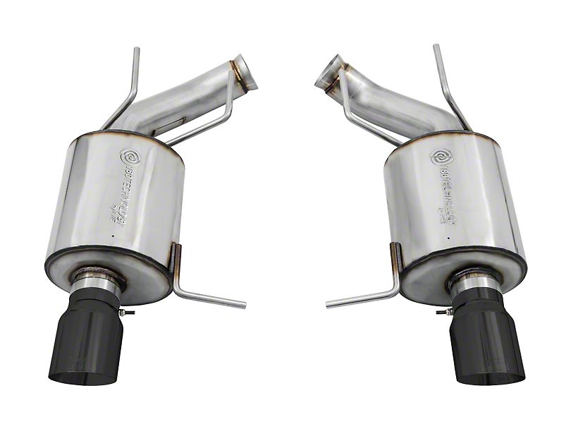 AWE Tuning S197 Mustang GT Axle-back Exhaust - Track Edition (Diamond Black Tips) - Mammoth Racing -