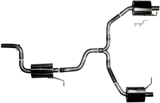 AWE Tuning VW CC 2.0T Touring Edition Performance Exhaust - Chrome Silver Tips - Mammoth Racing -