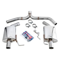 AWE Tuning VW CC 2.0T Touring Edition Performance Exhaust - Diamond Black Tips - Mammoth Racing -