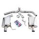 AWE Tuning VW CC 2.0T Touring Edition Performance Exhaust - Diamond Black Tips - Mammoth Racing -
