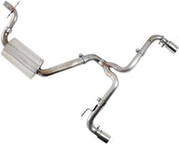 AWE Tuning Mk6 GTI Performance Catback - Diamond Black Round Tips - Mammoth Racing -