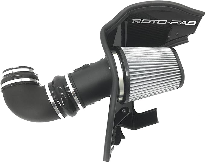 10161057 | 2017 ZL1 Air Intake System with Dry Filter Roto-fab - Mammoth Racing -