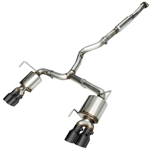 AWE Tuning 2015+ Subaru WRX VA Sedan Touring Edition Exhaust - Diamond Black Tips (102mm) - My Store
