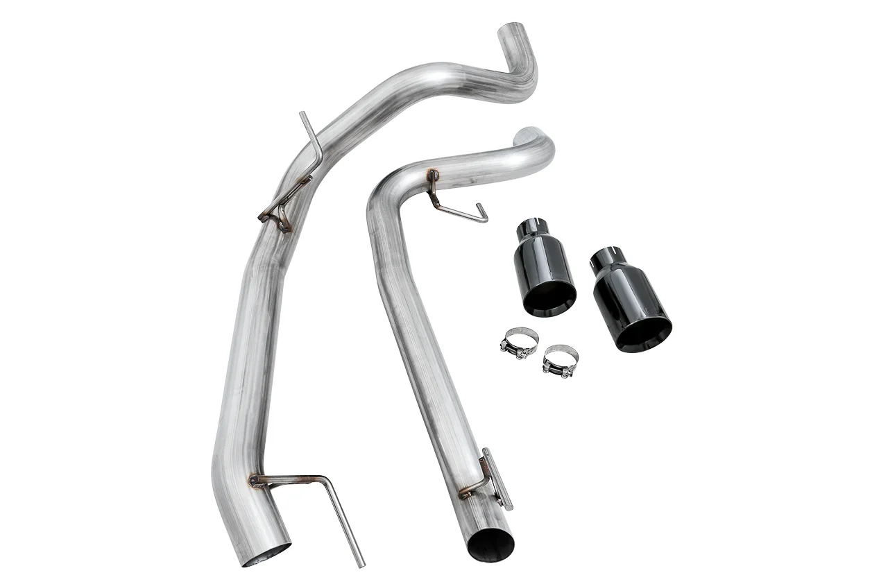AWE Tuning 2017+ Ford Raptor Tailpipe Conversion Kit w/ Diamond Black Tips - Mammoth Racing -