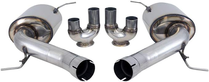 AWE Tuning BMW F10 M5 Touring Edition Axle-Back Exhaust Diamond Black Tips - Mammoth Racing -