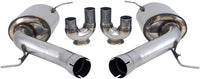AWE Tuning BMW F10 M5 Touring Edition Axle-Back Exhaust Diamond Black Tips - Mammoth Racing -