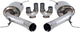 AWE Tuning BMW F10 M5 Touring Edition Axle-Back Exhaust Diamond Black Tips - Mammoth Racing -