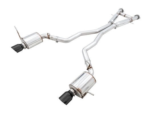 AWE Tuning 2020 Jeep Grand Cherokee SRT Touring Edition Exhaust - Diamond Black Tips - My Store