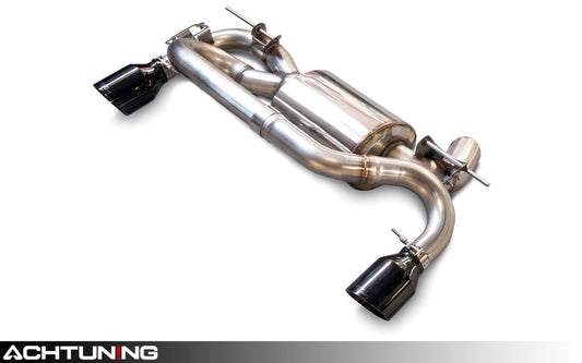 AWE Tuning BMW F22 M235i / M240i Touring Edition Axle-Back Exhaust - Diamond Black Tips (90mm) - My Store