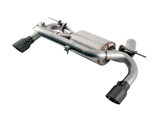 AWE Tuning BMW F3X 340i Touring Edition Axle-Back Exhaust - Diamond Black Tips (90mm) - My Store