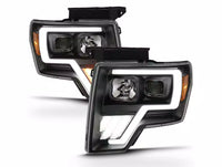 ANZO 2009-2013 Ford F-150 Projector Light Bar G4 Switchback H.L.Black Amber - My Store