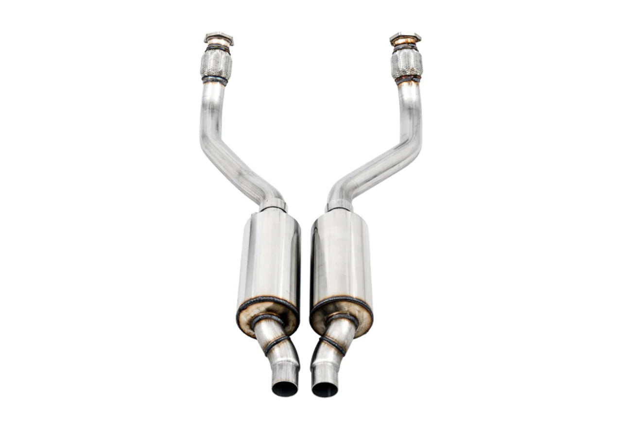 AWE Tuning Audi 8R Q5 2.0T Resonated Downpipe - Mammoth Racing -