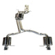 AWE Tuning Audi 8R Q5 3.2L Non-Resonated Exhaust System (Downpipe-Back) - Diamond Black Tips - Mammoth Racing -