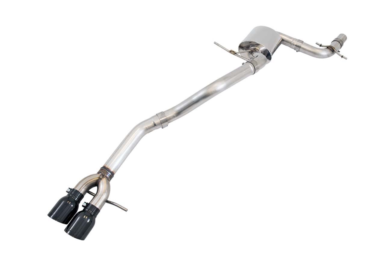 AWE Tuning Mk5 Jetta 2.0T - GLI Touring Edition Exhaust - Diamond Black Tips - Mammoth Racing -