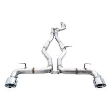AWE 2020 Toyota Supra A90 Resonated Touring Edition Exhaust - 5in Diamond Black Tips - My Store