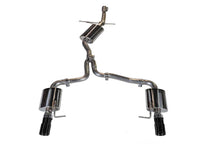 AWE Tuning Audi B8 A5 2.0T Touring Edition Exhaust - Dual Outlet Polished Silver Tips - Mammoth Racing -