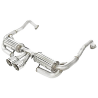 aFe ELITE 05-12 Porsche Boxster S (987.1-987.2) H6 3.4L 304SS Dual Cat-Back w/Dual Polished Tip Exht - GT3 Racing