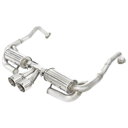 aFe ELITE 05-12 Porsche Boxster S (987.1-987.2) H6 3.4L 304SS Dual Cat-Back w/Dual Polished Tip Exht - GT3 Racing