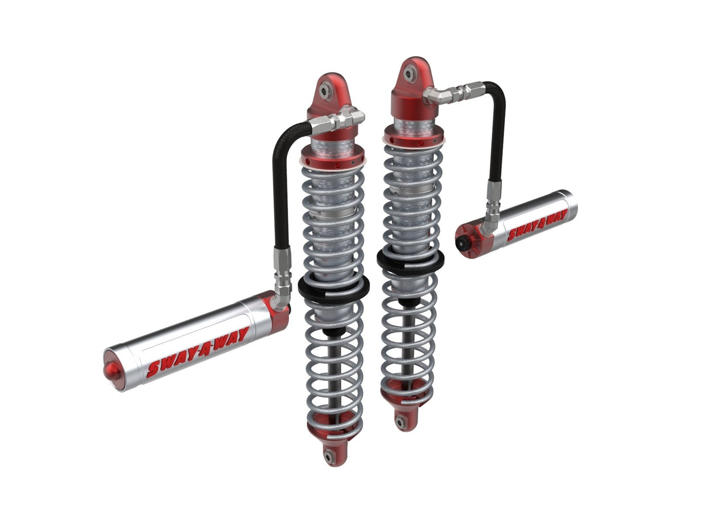 aFe 14-16 Polaris RZR 925/1000cc Sway-A-Way 2.5 Front Coilover Kit w/ Remote Reservoirs and Comp Adj - My Store