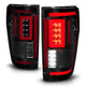 ANZO 21-23 Ford F-150 LED Taillights Seq. Signal w/BLIS Cover - Black Smoke - Mammoth Racing -