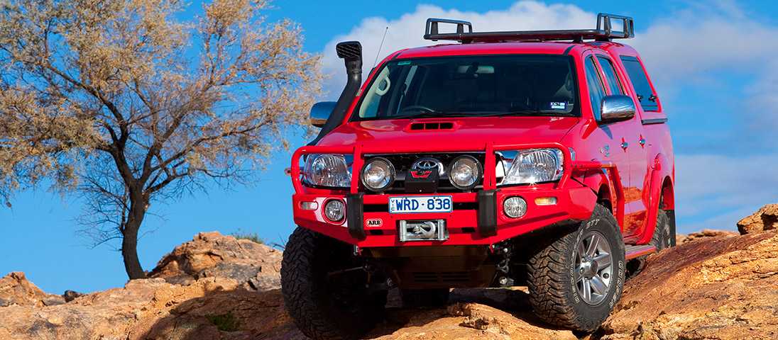 ARB Winchbar No Flare Hilux 05-11 4X4 - Mammoth Racing -
