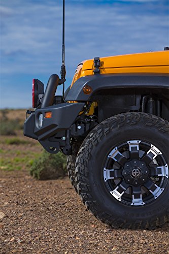 ARB Sahara Deluxe Winch Bumper Jk 07On Satin W/Crush Cans - Mammoth Racing -