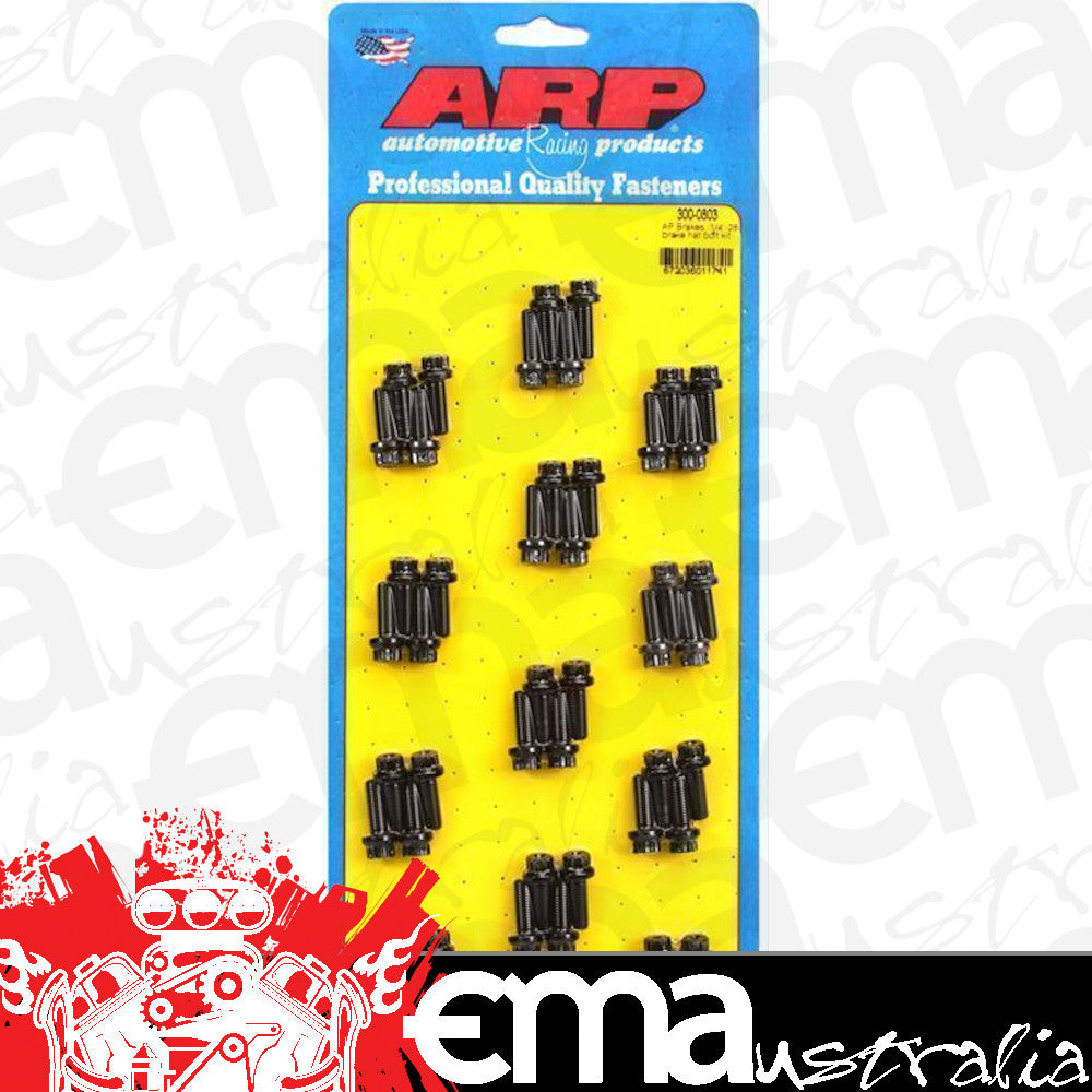 ARP AP Brakes 1/4in - 28 Brake Hat Bolt Kit - Mammoth Racing -